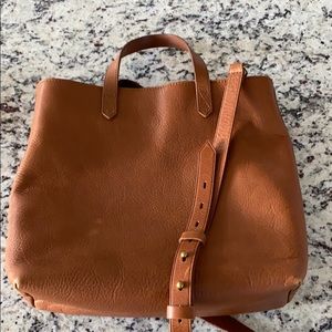 Madewell zip top transport crossbody bag